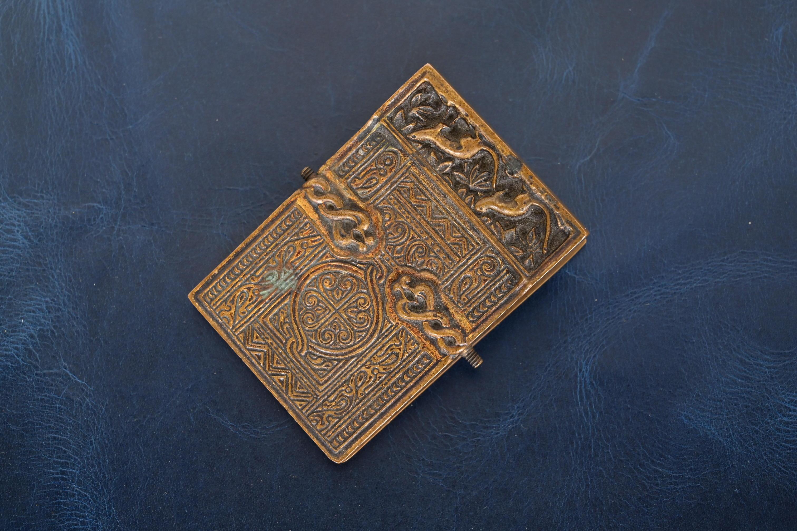 Tiffany Studios New York Venetian Bronze Large Paper Clip, Circa 1910 3