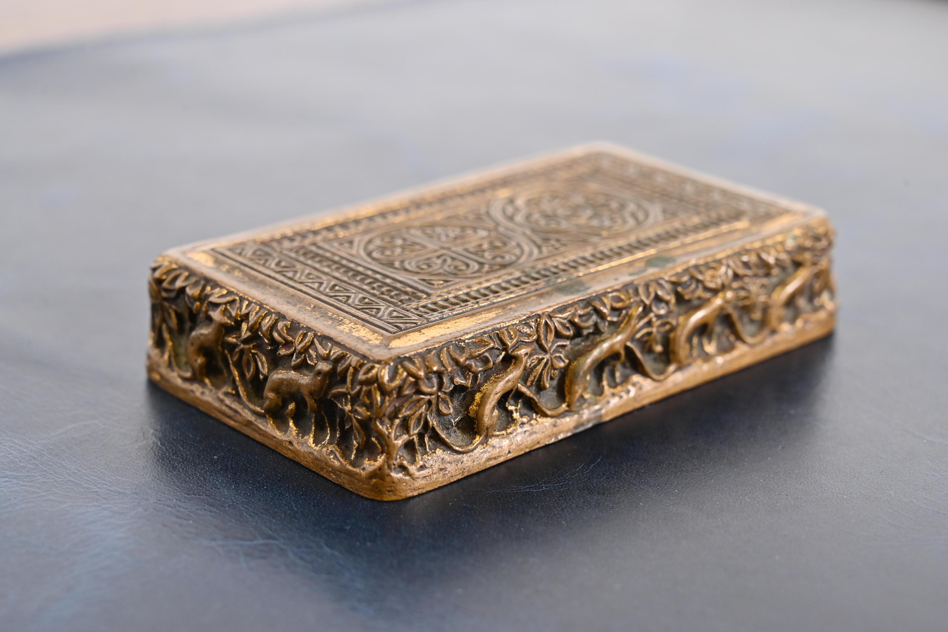 Briefbeschwerer aus venezianischer Bronze von Tiffany Studios, New York 1
