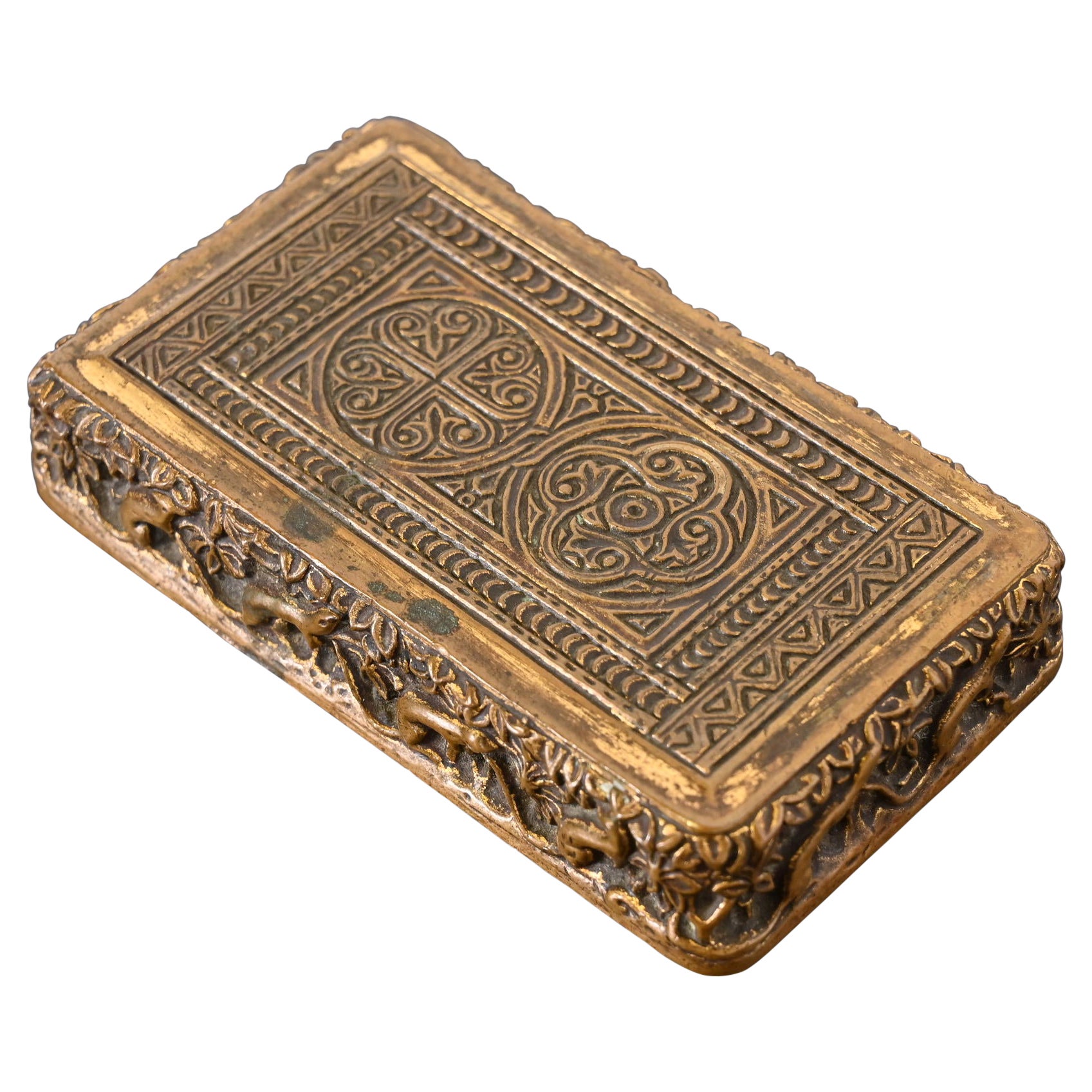 Tiffany Studios New York Venetian Bronze Paperweight