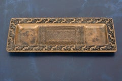Tiffany Studios New York Venetian Bronze Pen Tray