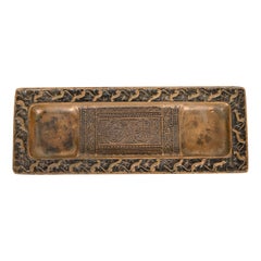 Tiffany Studios New York Venetian Bronze Pen Tray