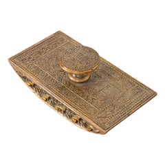Tiffany Studios New York Venetian Bronze Rocker Blotter
