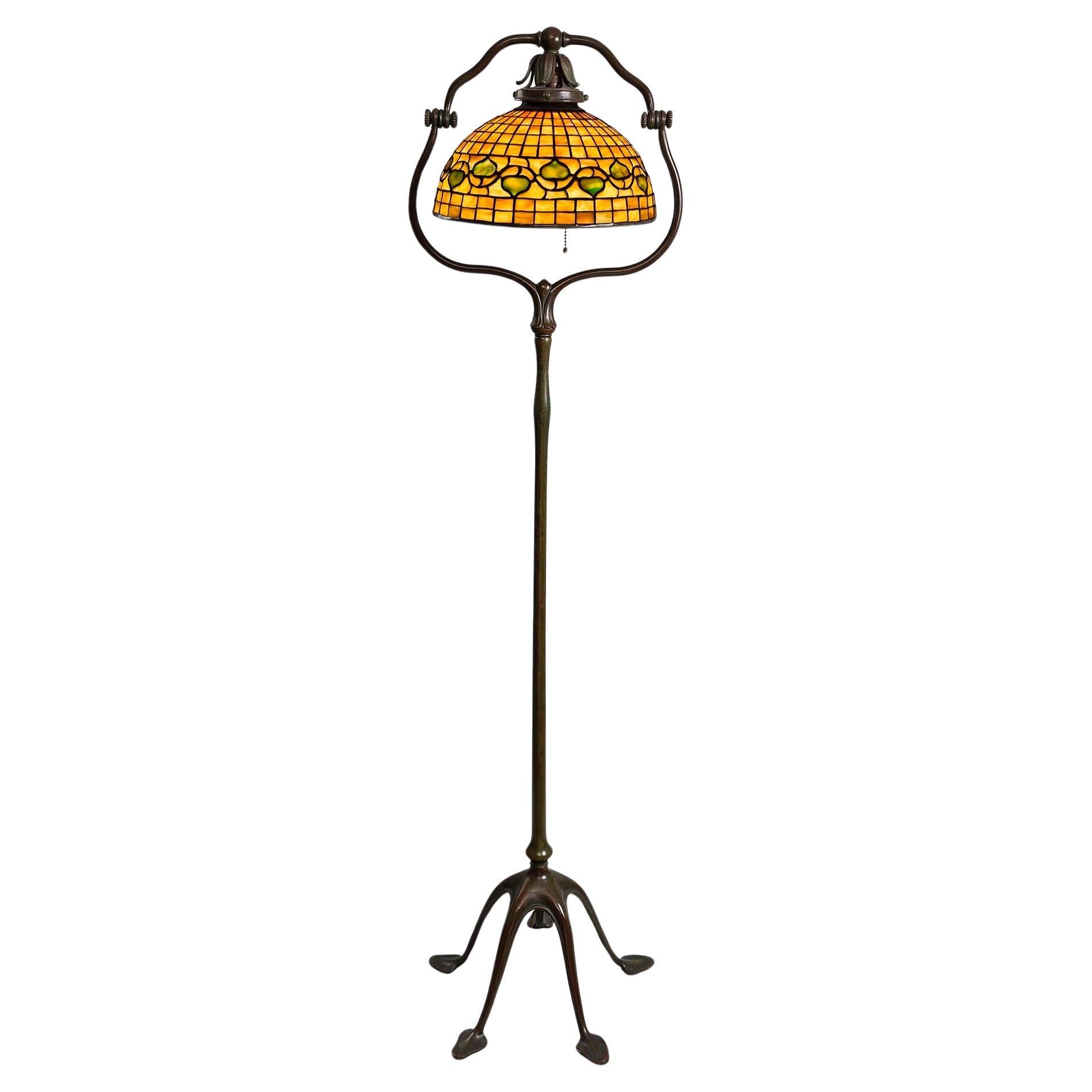 Tiffany Studios New York "Vine Border" Floor Lamp