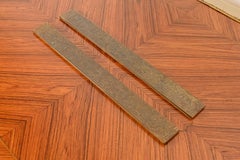 Tiffany Studios New York Zodiac Bronze Doré Blotter Ends