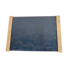 Tiffany Studios New York Zodiac Bronze Doré Blotter Ends