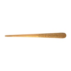 Tiffany Studios New York Zodiac Bronze Doré Letter Opener
