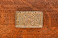 Tiffany Studios New York Zodiac Bronzo Doré Fermacarte