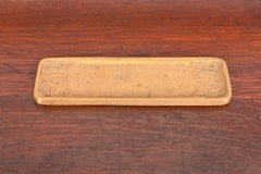 Vassoio portapenne Zodiac Bronze Doré di Tiffany Studios New York