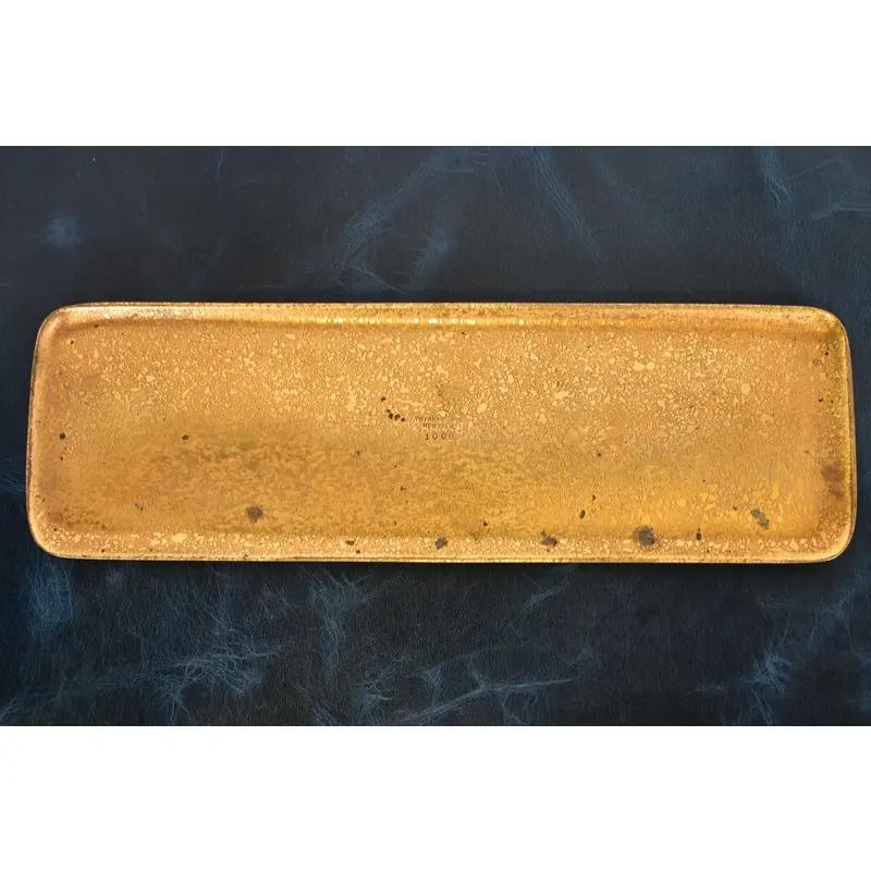 Tiffany Studios New York Zodiac Bronze Doré Stifttablett im Angebot 3