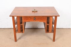 Tiffany Studios New York Zodiac Bronze Doré Rocker Blotter