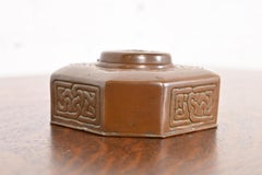 Tiffany Studios New York Zodiac Bronze Inkwell