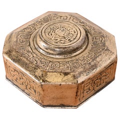 Tiffany Studios New York "Zodiac" Bronze Inkwell