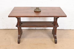 Tiffany Studios New York Zodiac Bronze Large Inkwell