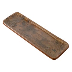 Tiffany Studios New York Zodiac Bronze Pen Tray