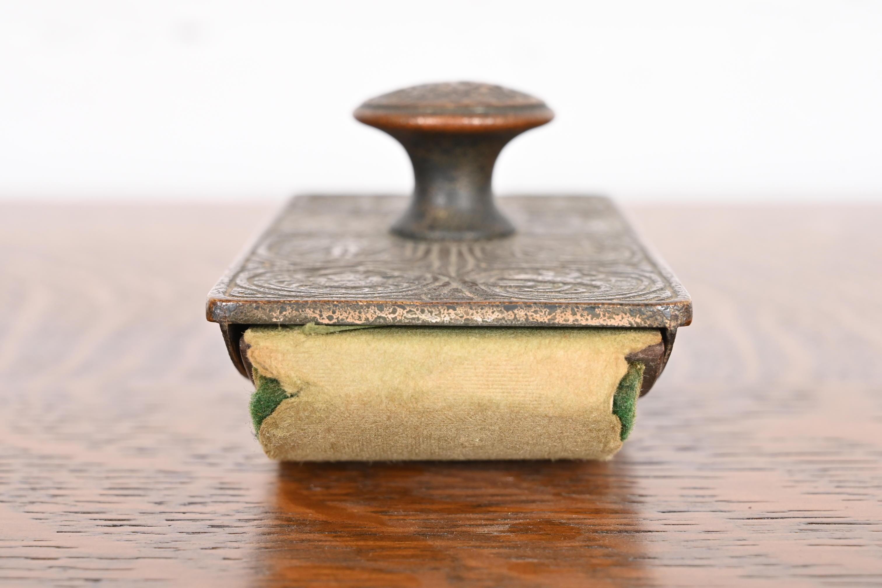 Bronze Rocker Blotter 