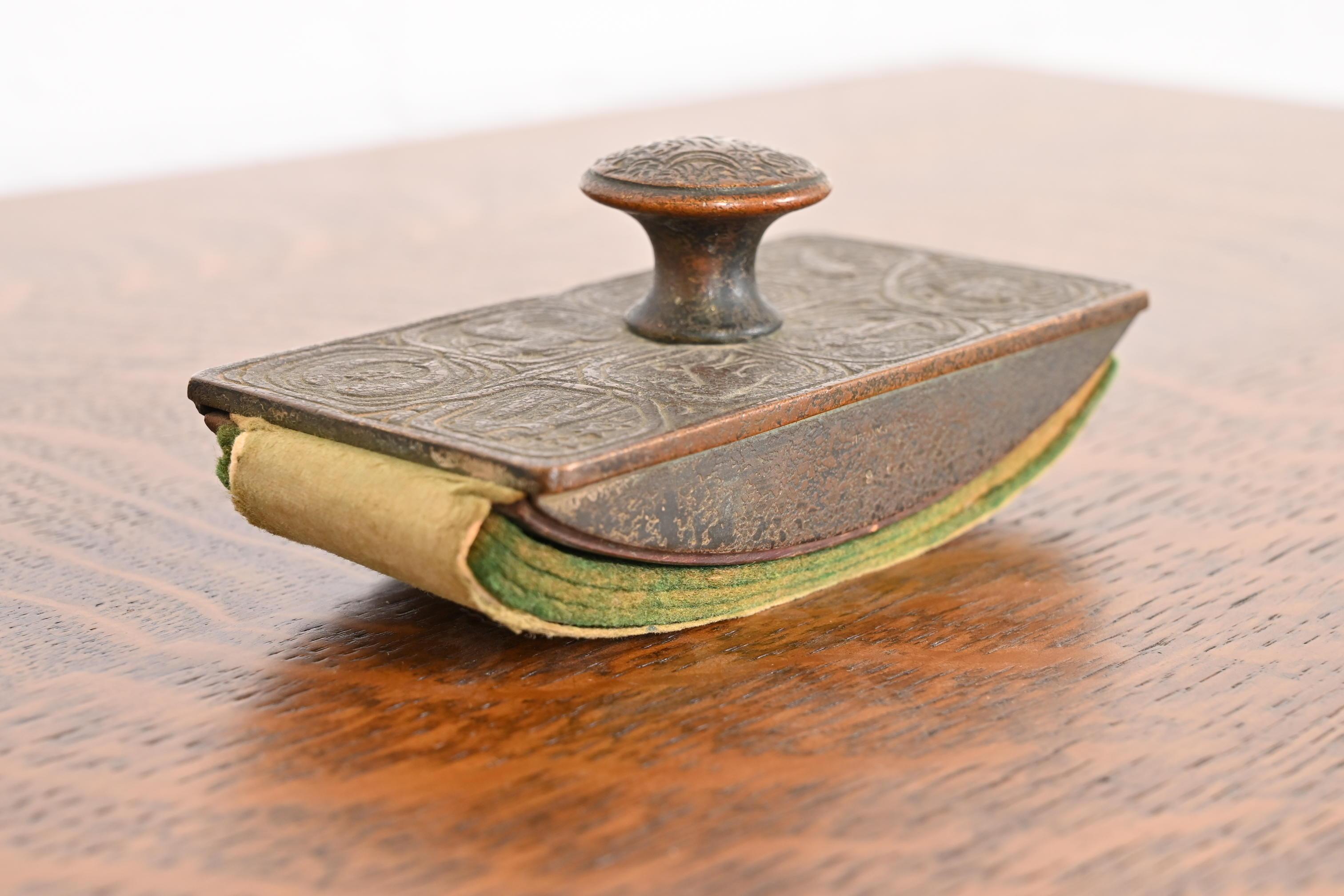 Bronze Rocker Blotter 