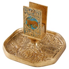 Tiffany Studios New York „Zodiac“ passender Schachtelhalter