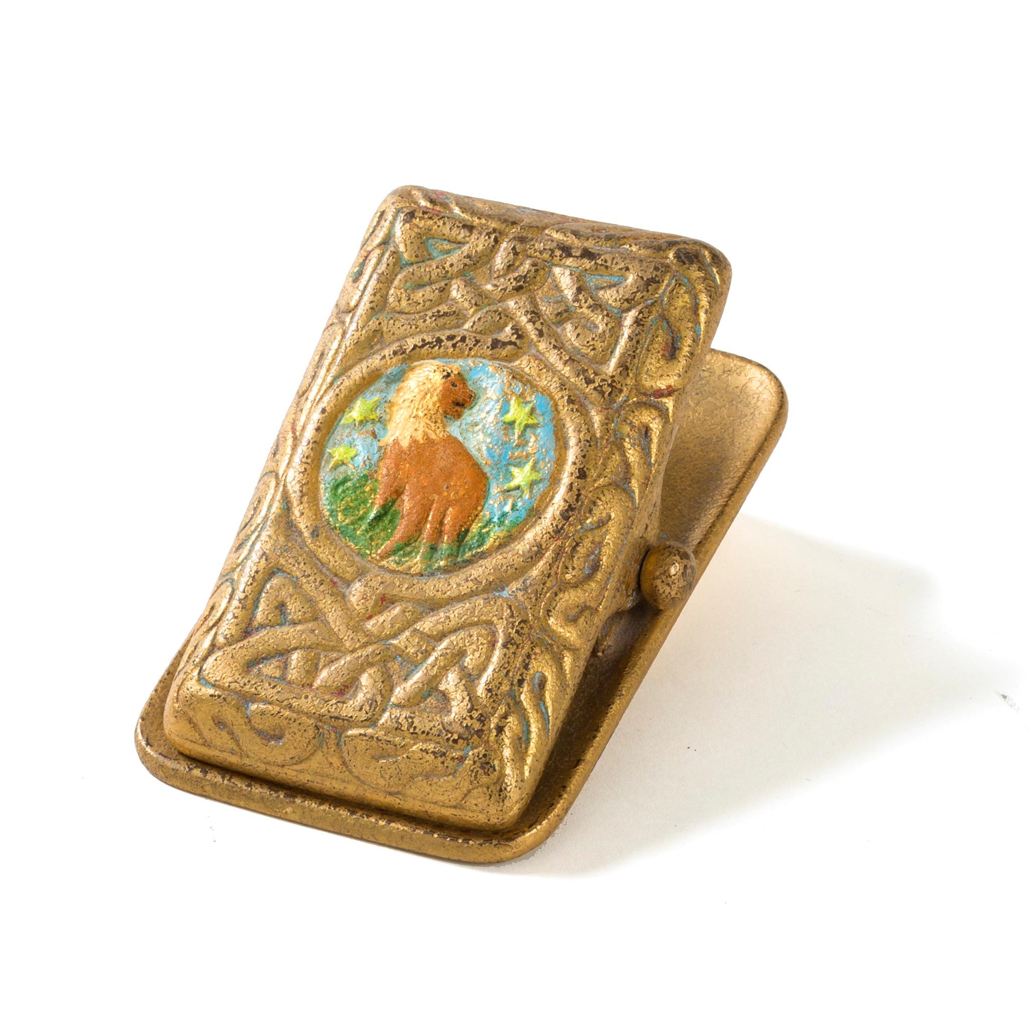 Art nouveau Affiche « Zodiac » en papier de Tiffany Studios New York en vente