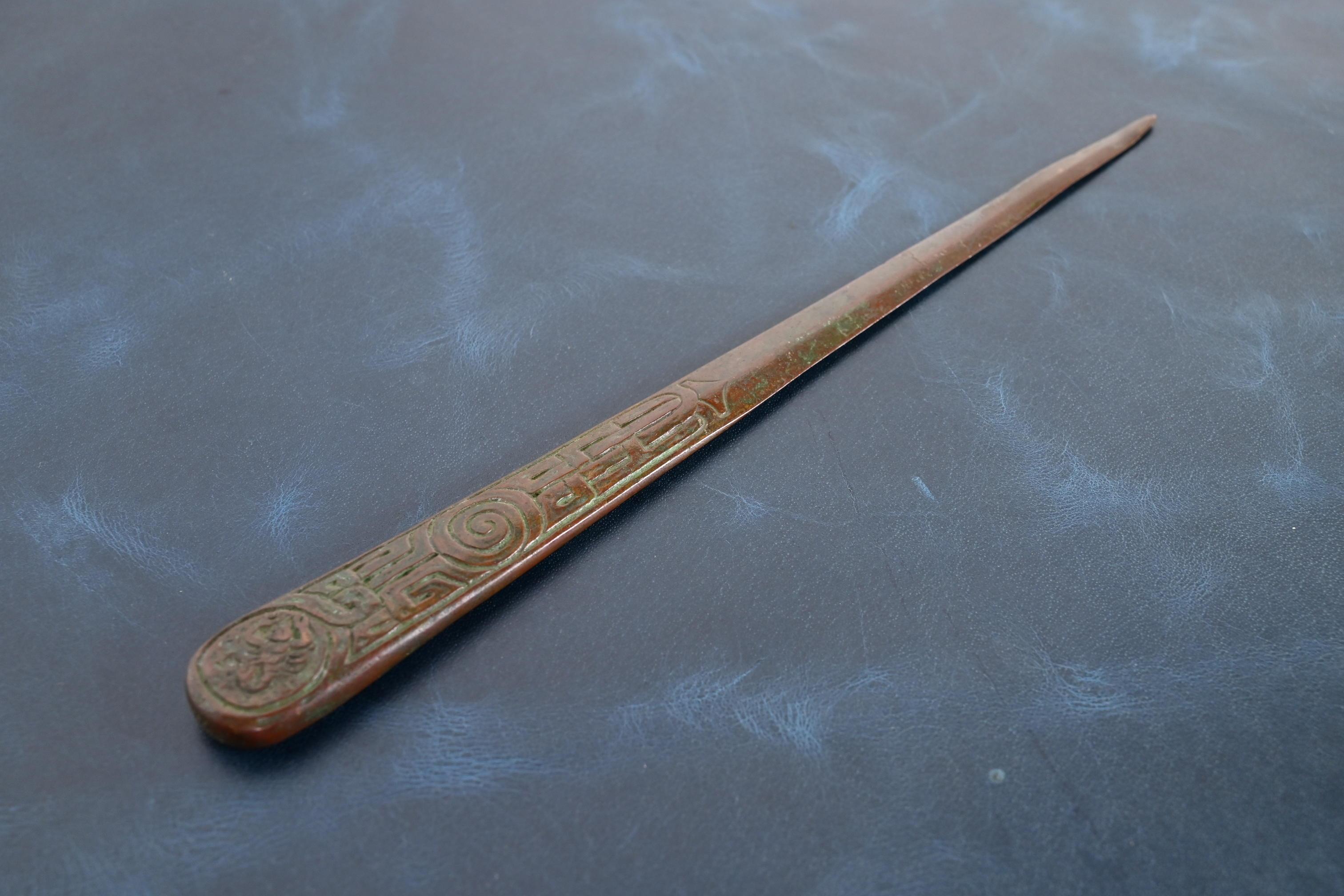 Eine wunderschöne antike Arts and Craft oder Art Deco Zeitraum Bronze 