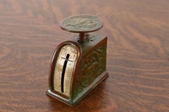 Tiffany Studios New York Zodiac Pattern Bronze Postage Scale