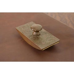 Tiffany Studios New York Zodiac Muster Bronze Rocker Blotter
