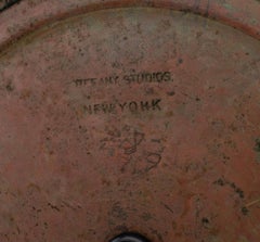 Tiffany Studios Poinsettia Table Lamp