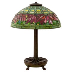 Tiffany Studios Poinsettia Tischlampe