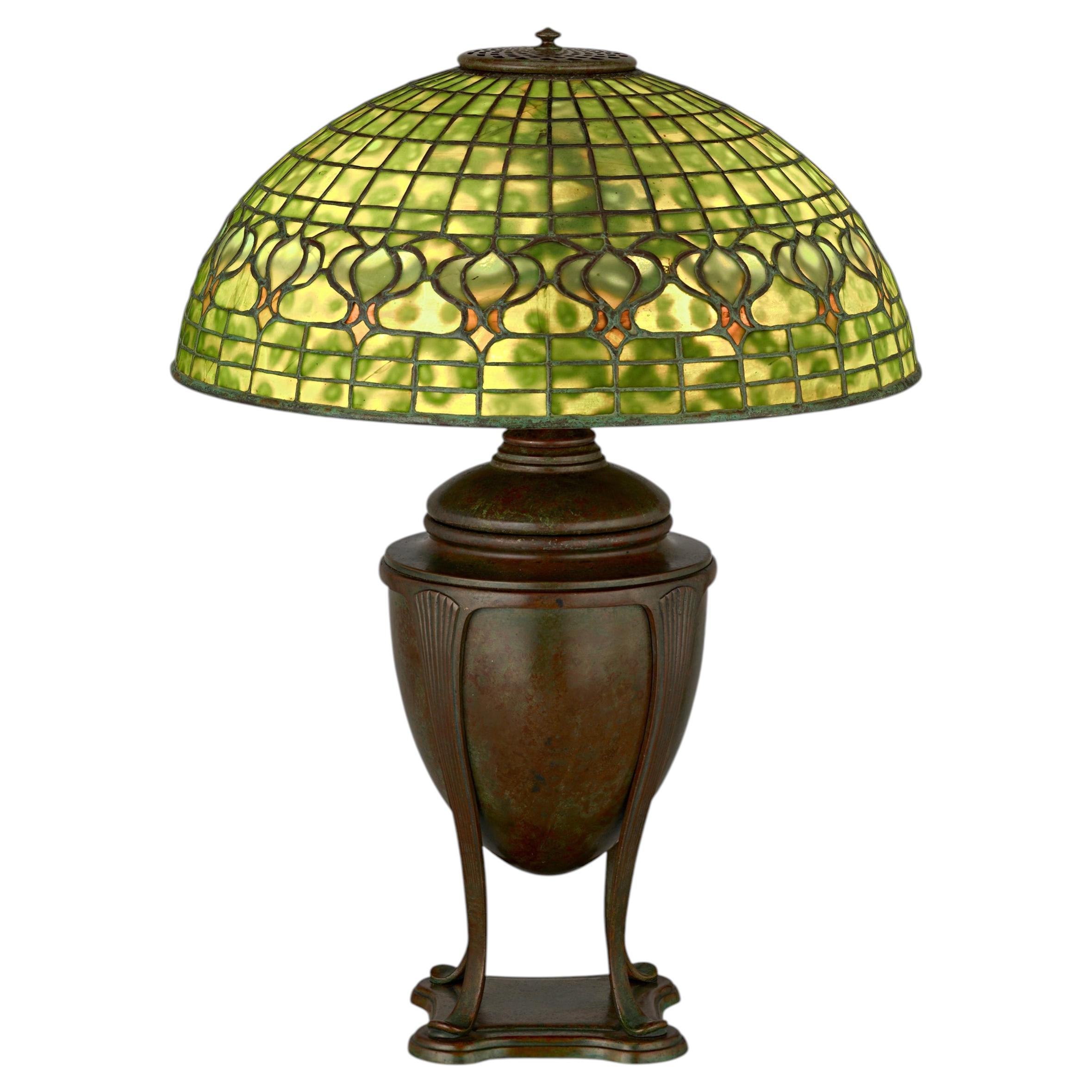 Lampada "Pomegranate" di Tiffany Studios in vendita