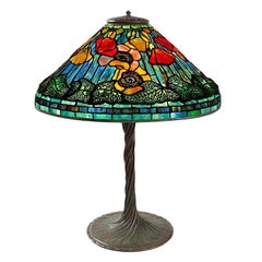 Tiffany Studios "Poppy" Table Lamp