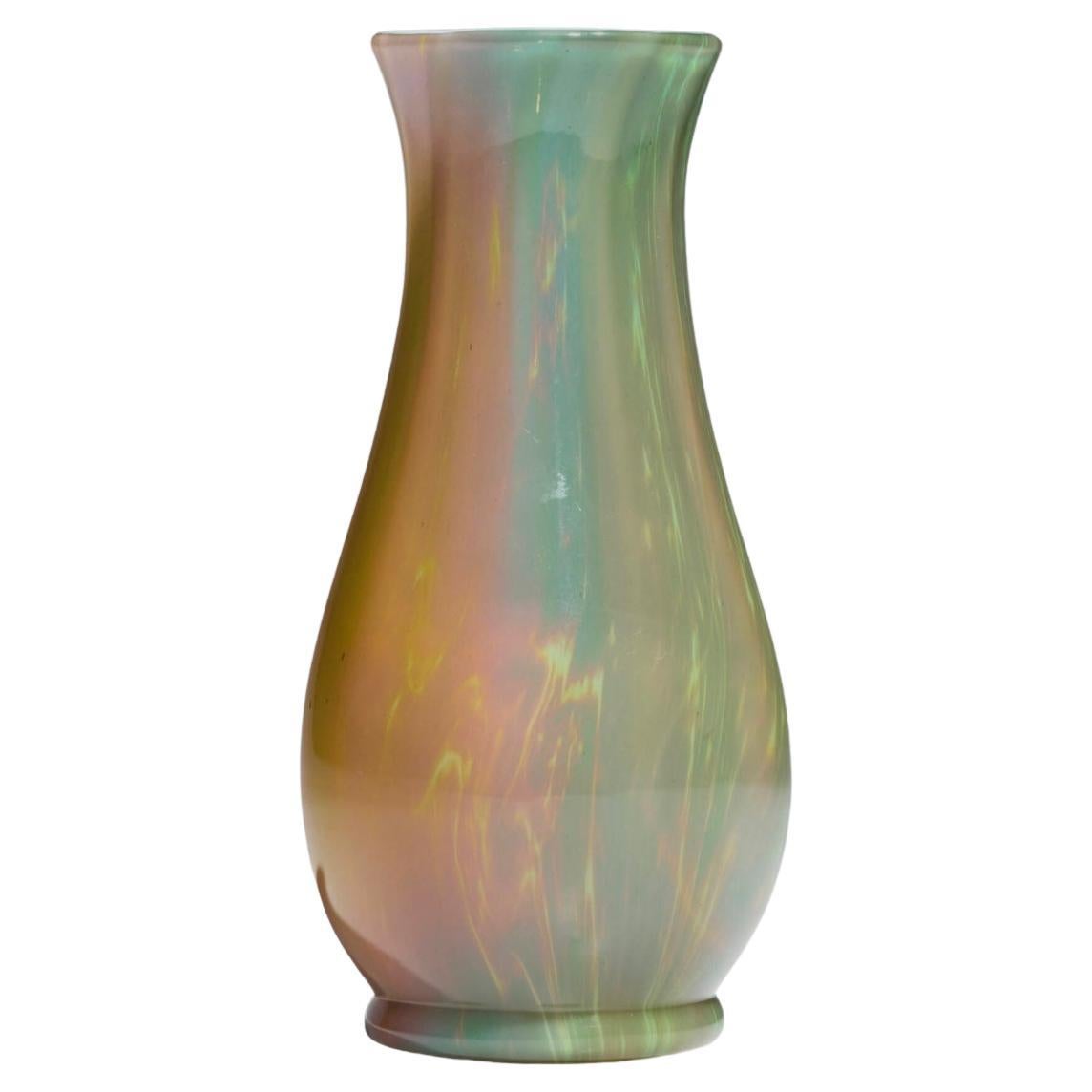 Tiffany Studios Reactive Glass Vase