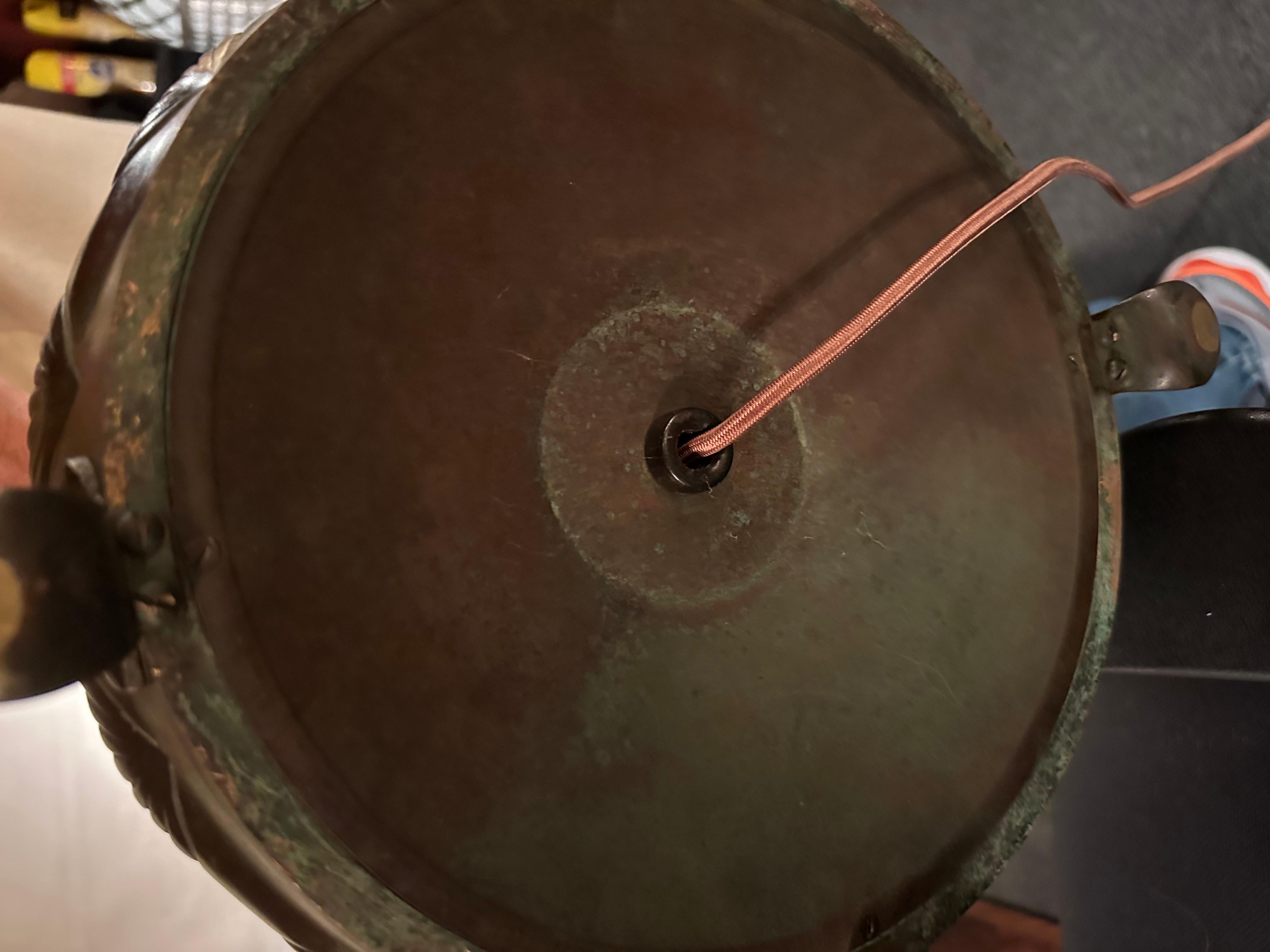 Bronze Tiffany Studios Roman Floor Lamp