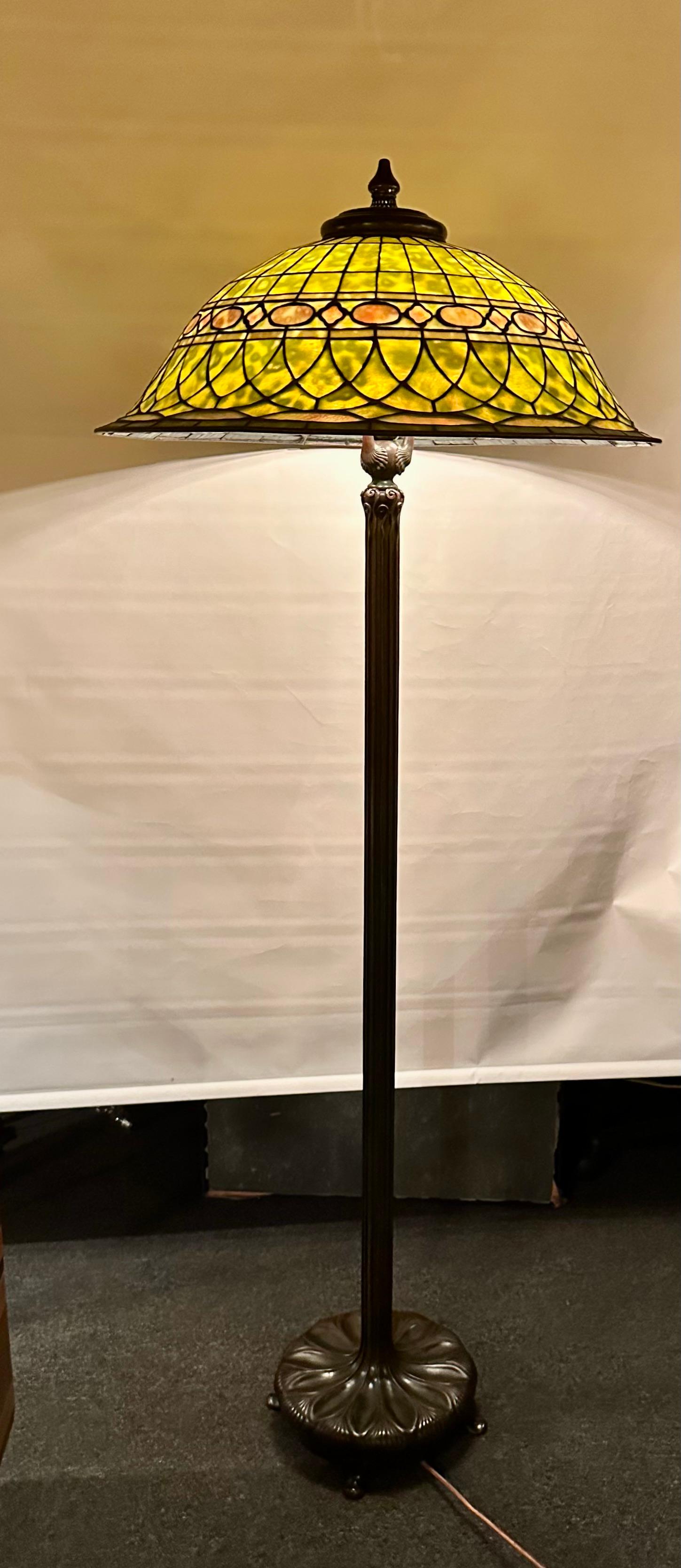 Tiffany Studios Roman Floor Lamp 1