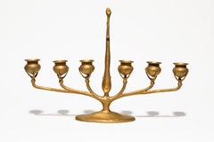 Tiffany Studios Gilt Bronze Candelabra