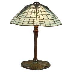 Vintage Tiffany Studios Spider Lamp