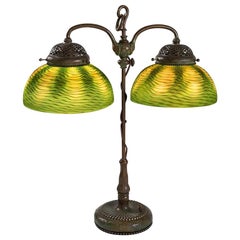 Tiffany Studios "Student" Table Lamp
