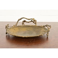 Tiffany Studios Style Antique Arts & Crafts Bronze Centerpiece Dish or Catchall