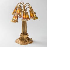 Tiffany Studios “Ten-Light Lily” Table Lamp