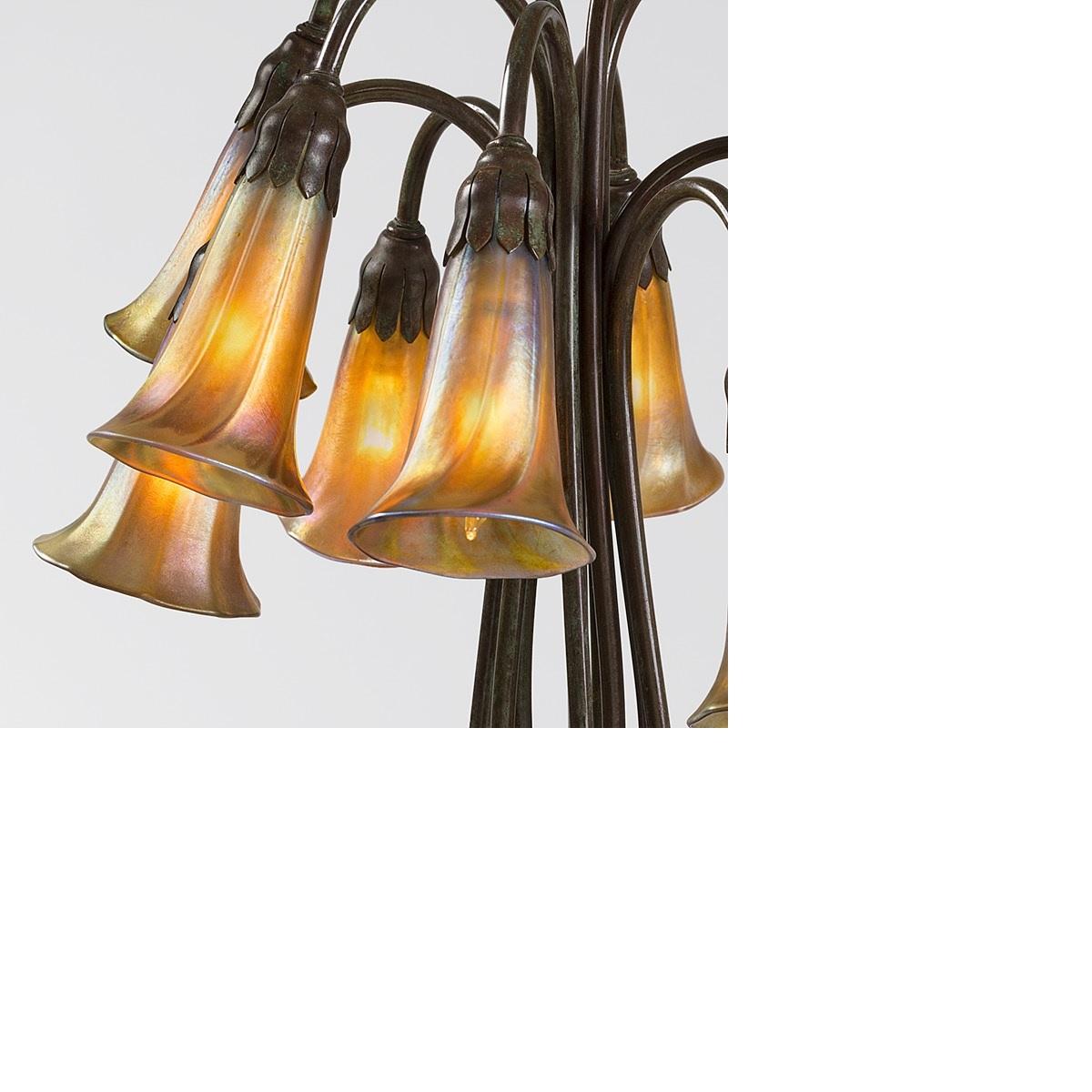 Patinated Tiffany Studios 