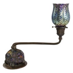 Antique Tiffany  Studios "Turtleback Ball" Desk Lamp