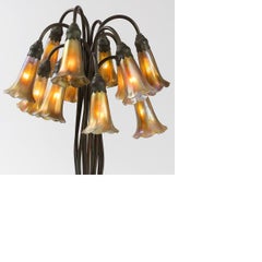 Tiffany Studios "Twelve-Light Lily" Table Lamp