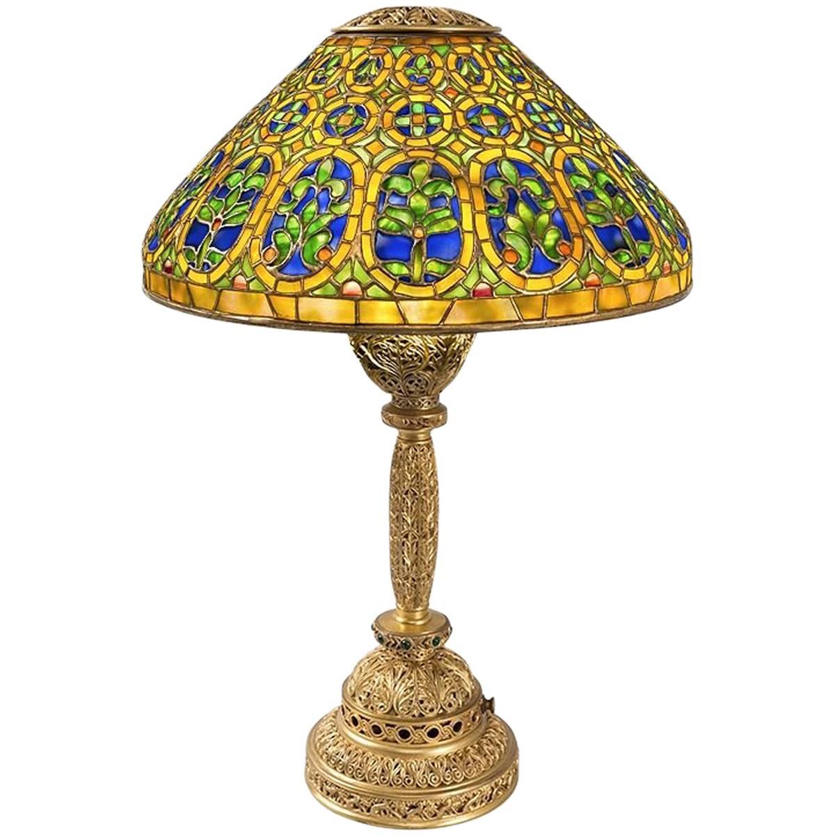 Tiffany Studios "Venetian" Table Lamp