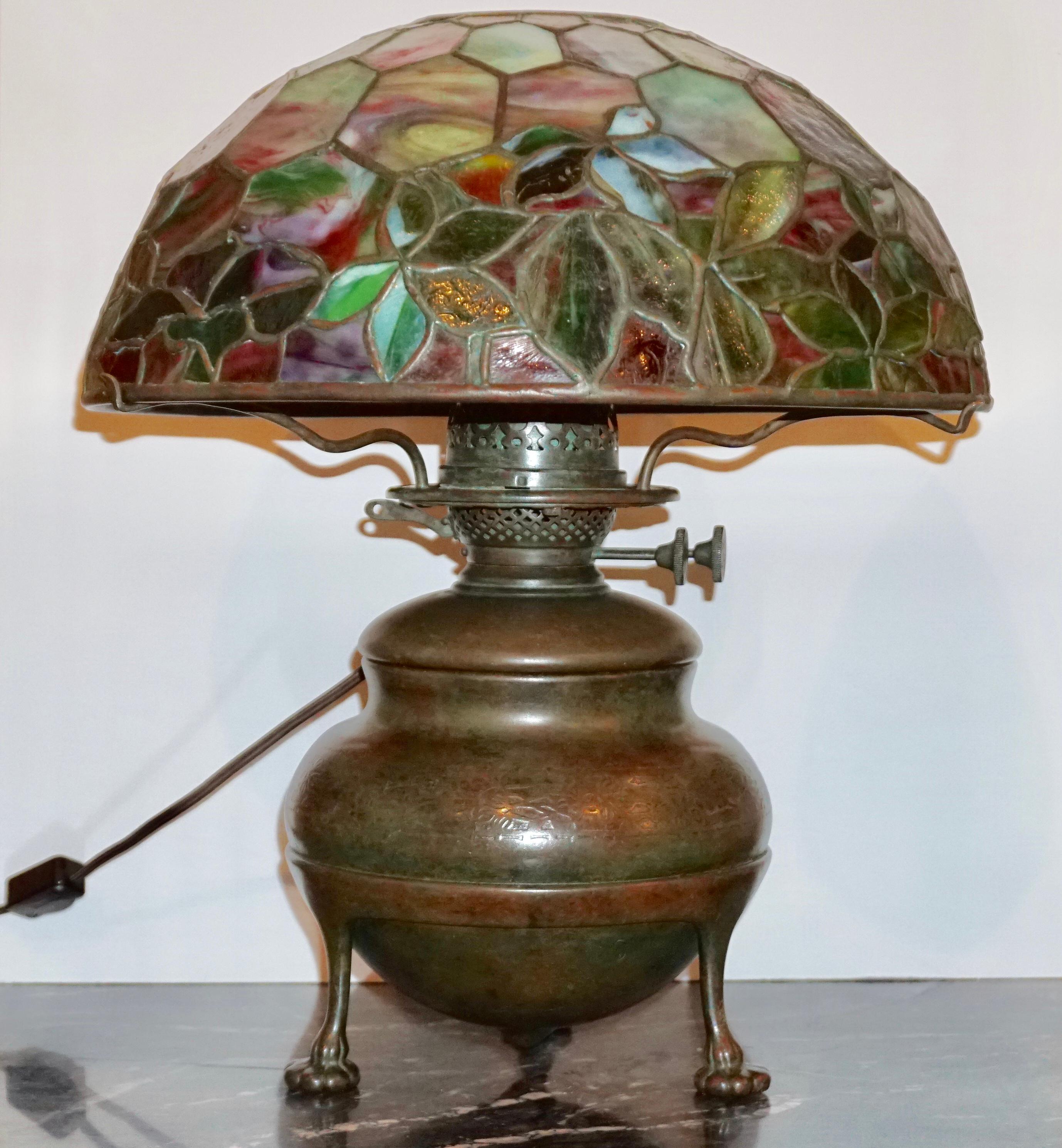 used stained glass lamps for sale