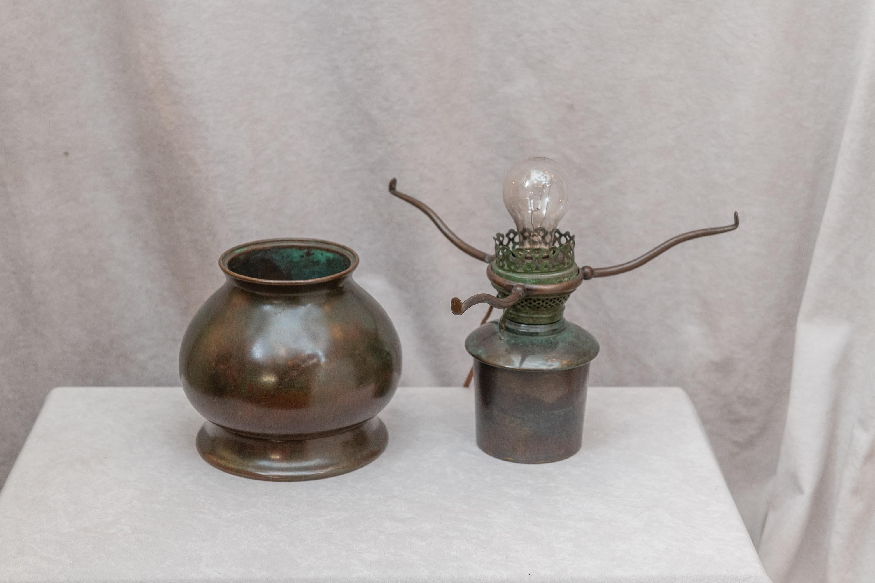 Tiffany Studios Woodbine Table Lamp (Frühes 20. Jahrhundert)