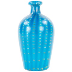 Tiffany Studios Zipper Decorated Art Glass Vase
