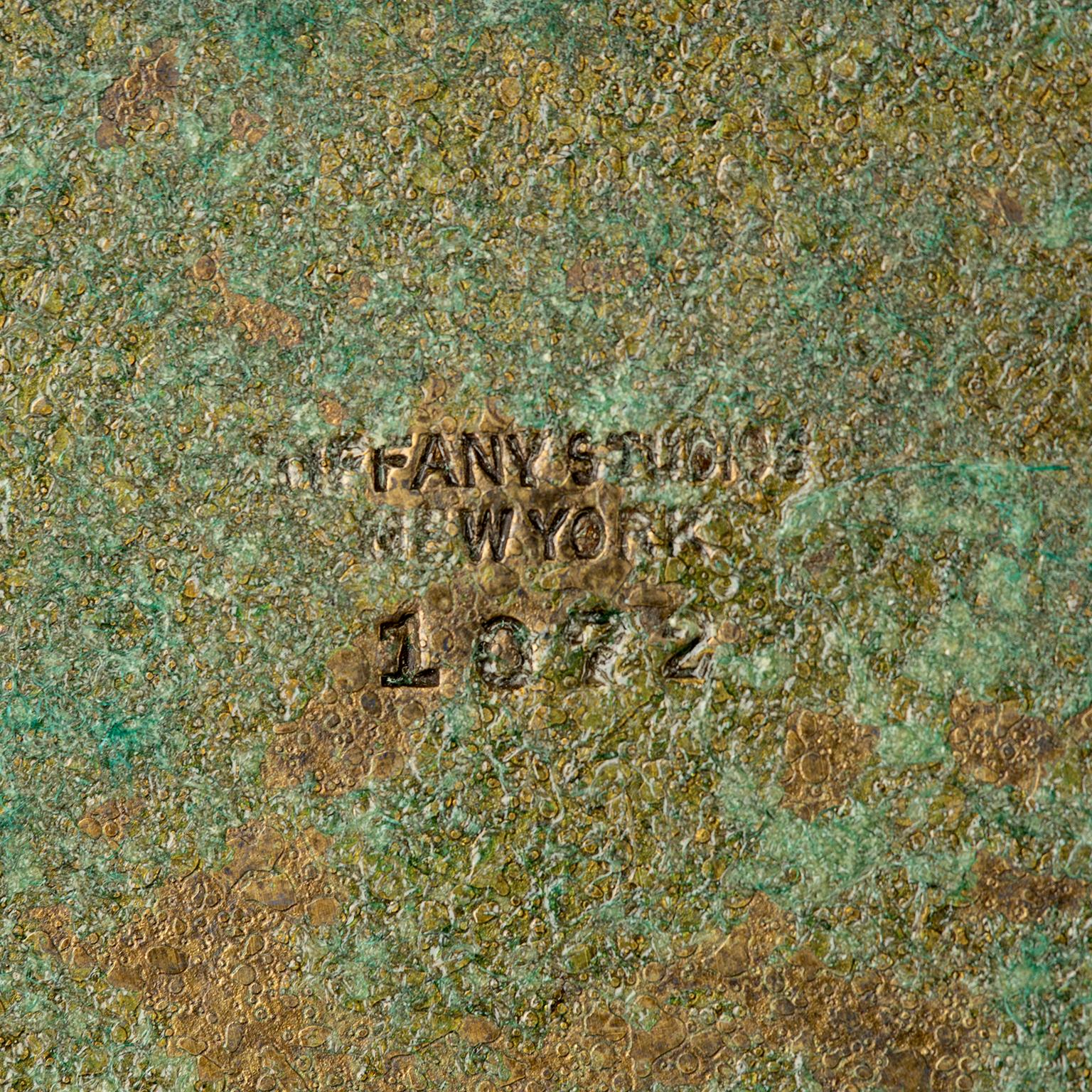 Tiffany Studios Zodiac Inkwell 1