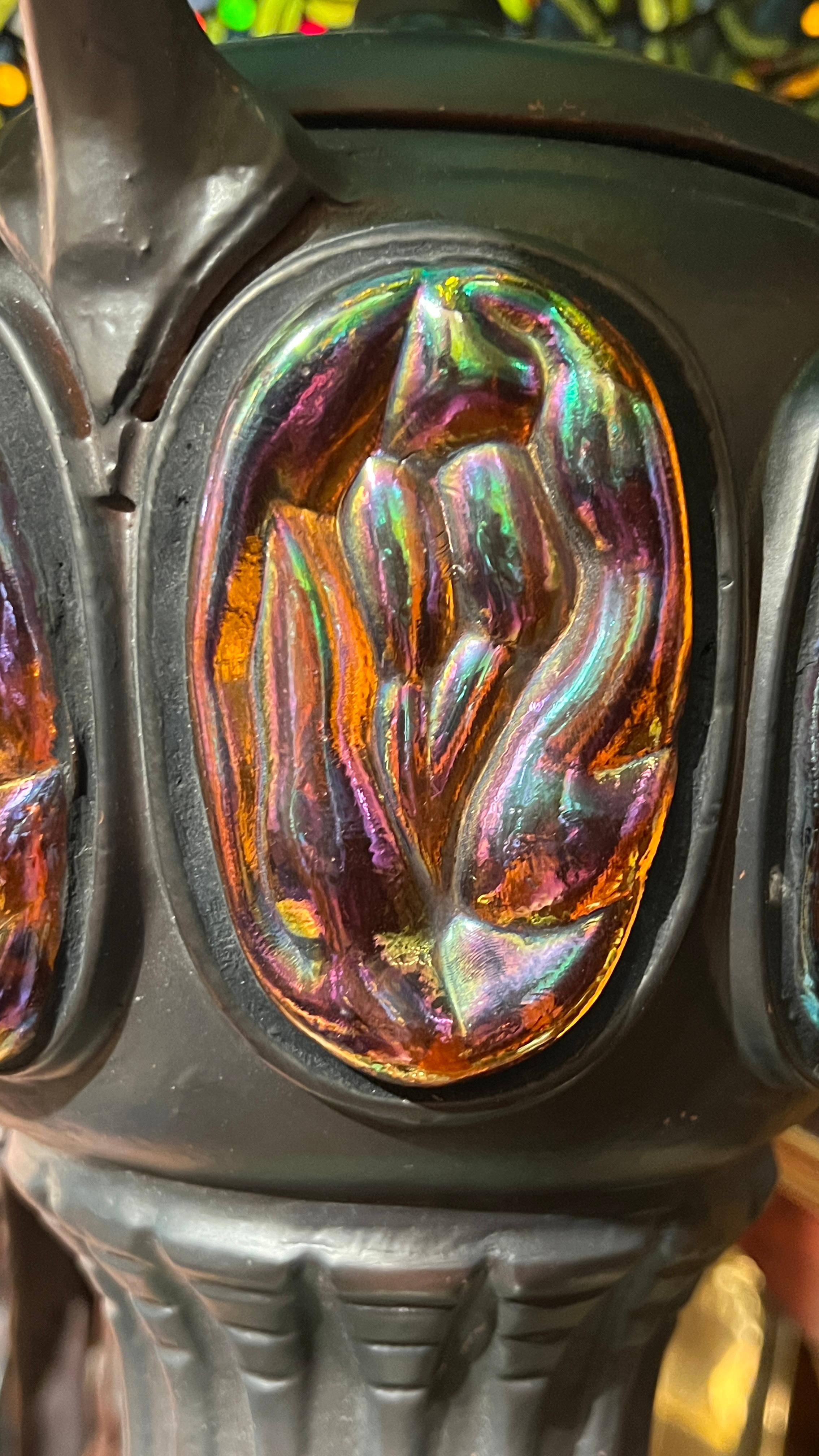 20th Century Tiffany style Leaded Glass Table Lamp