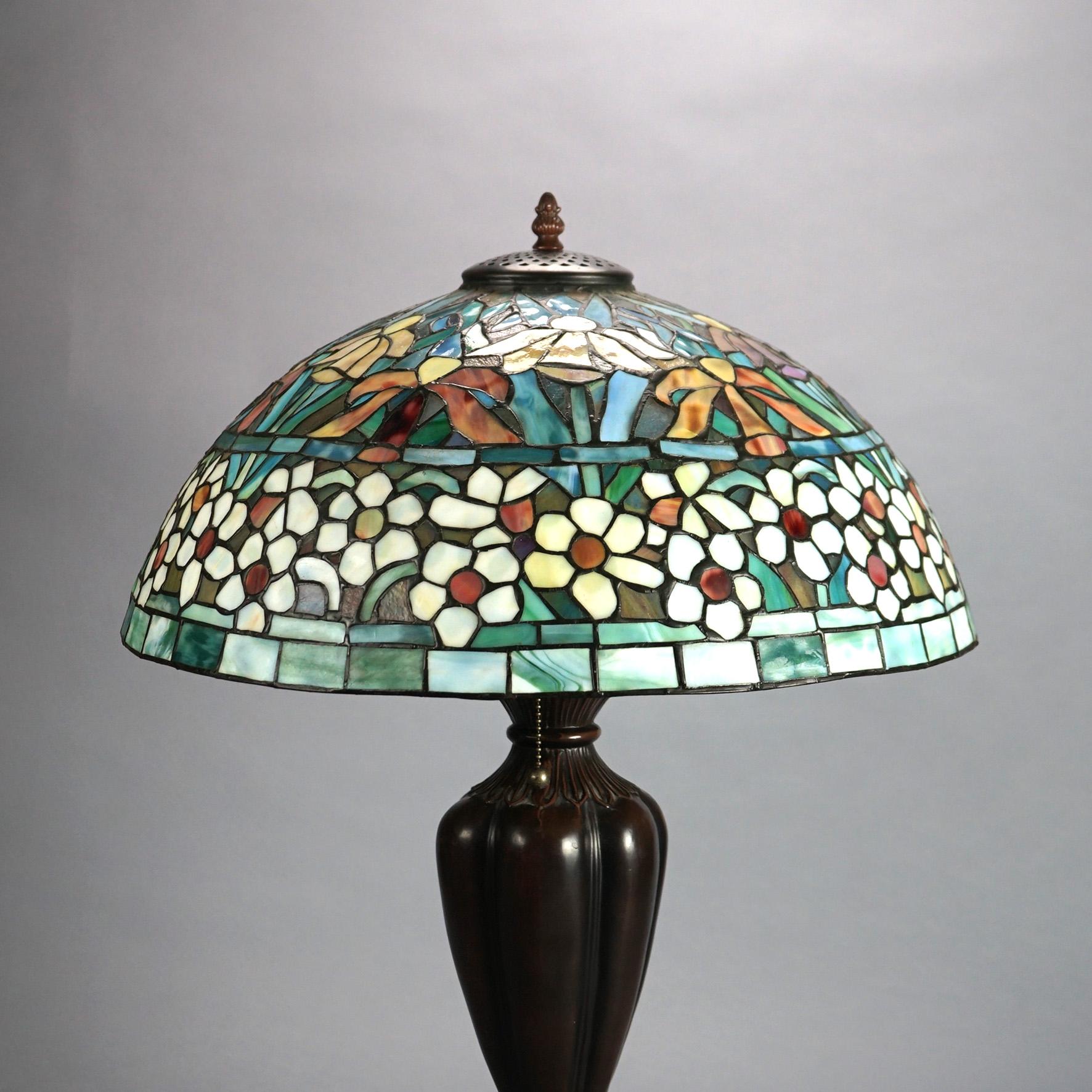 stained glass lamp pattern