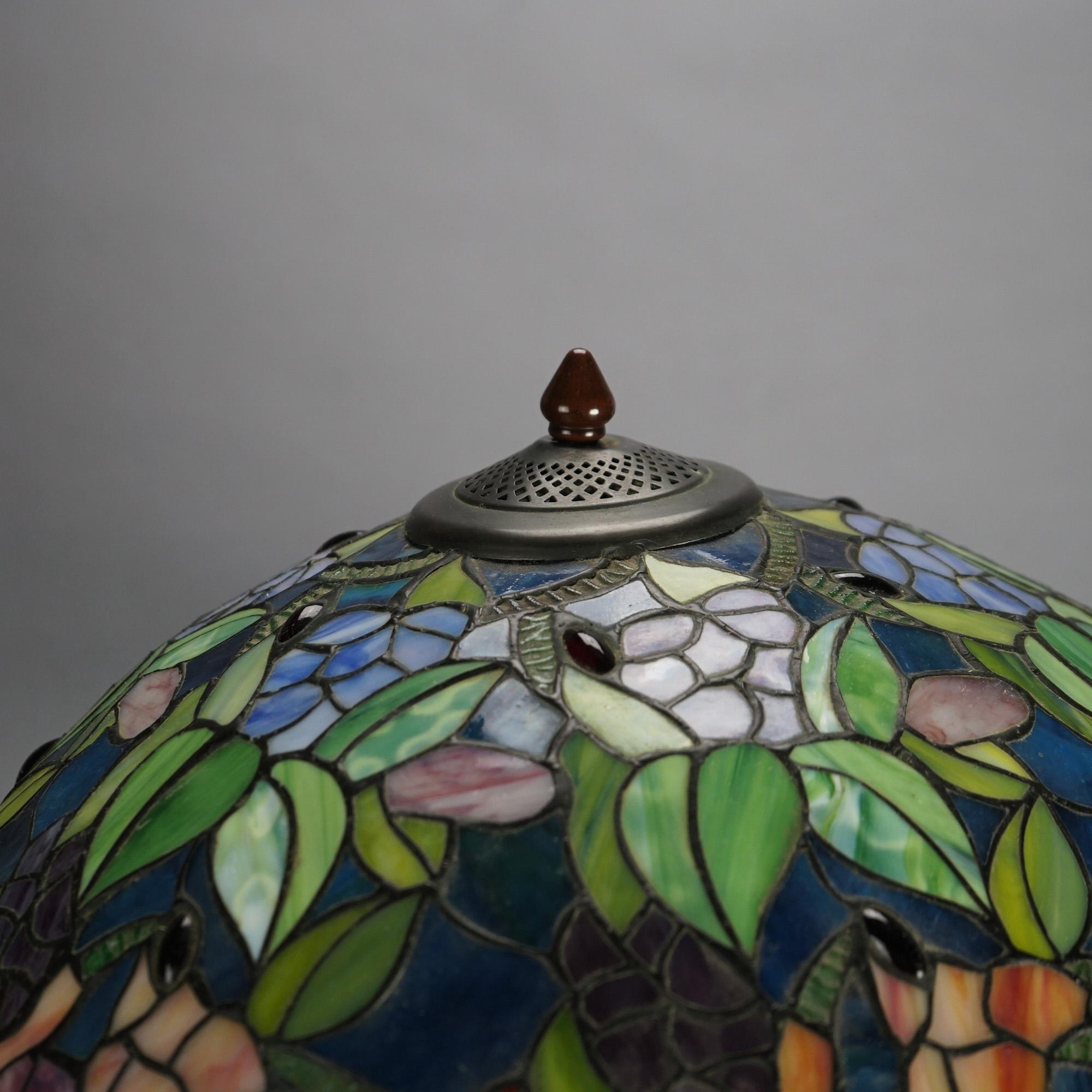 cardinal tiffany lamp