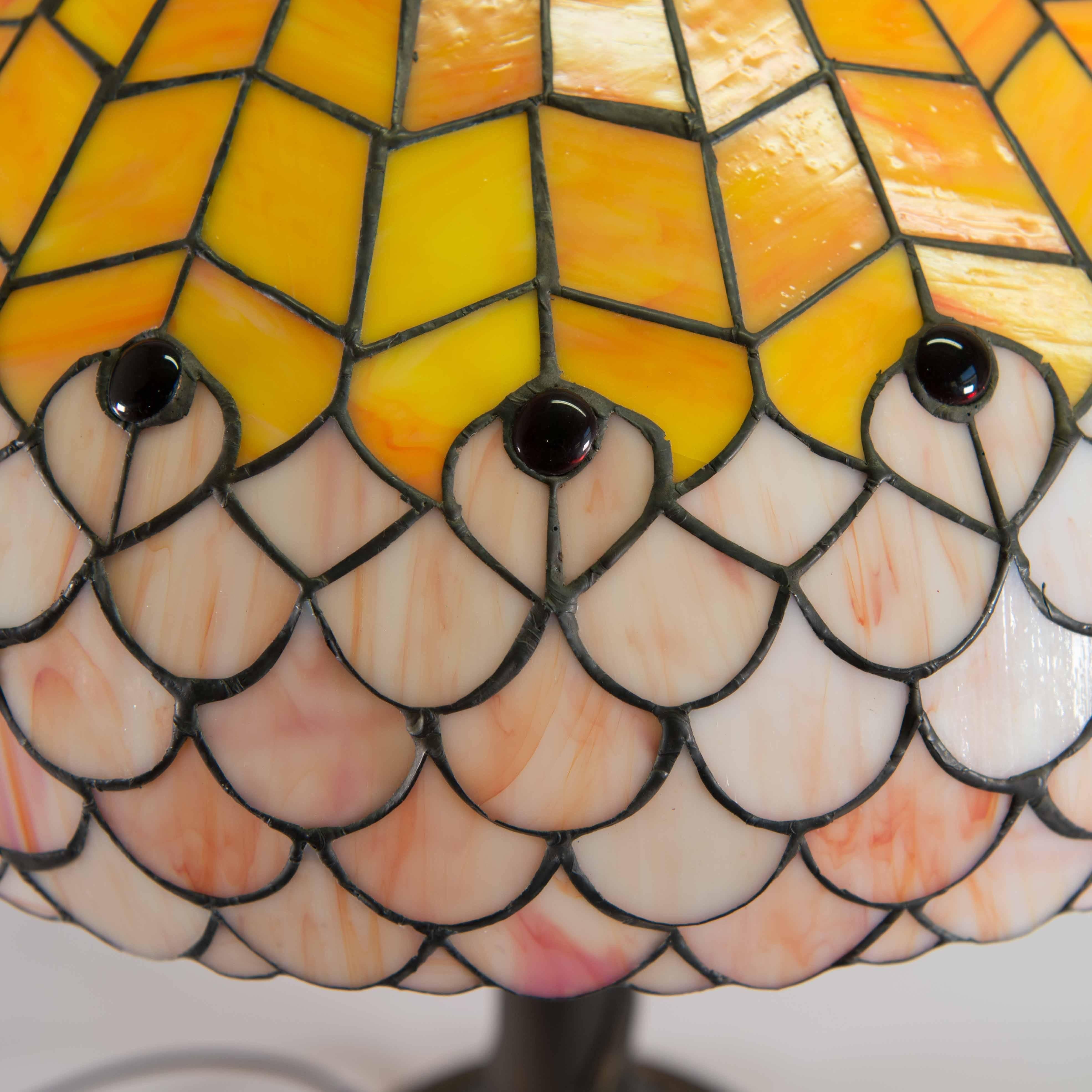 tiffany style table lamp base