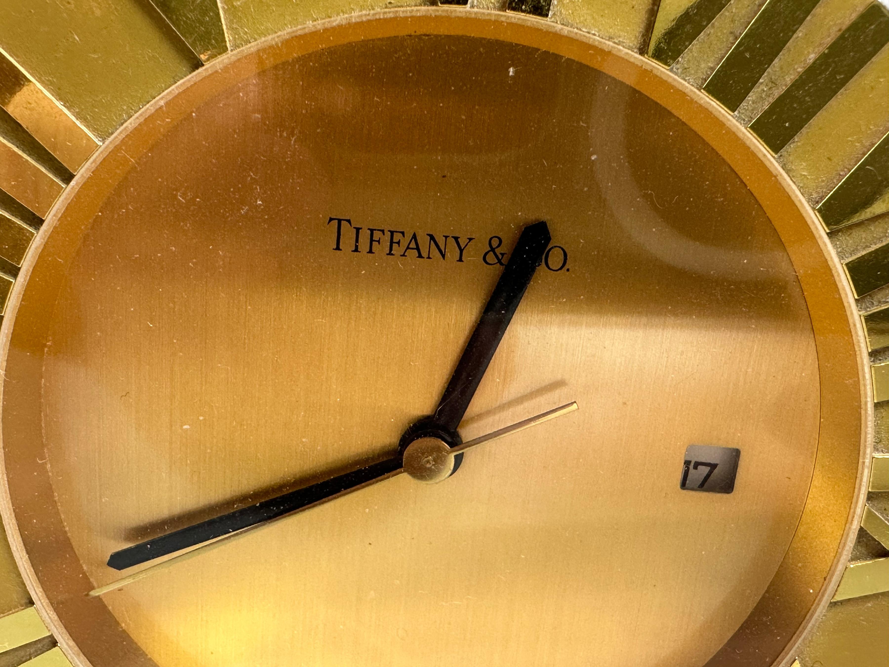 tiffany clock battery